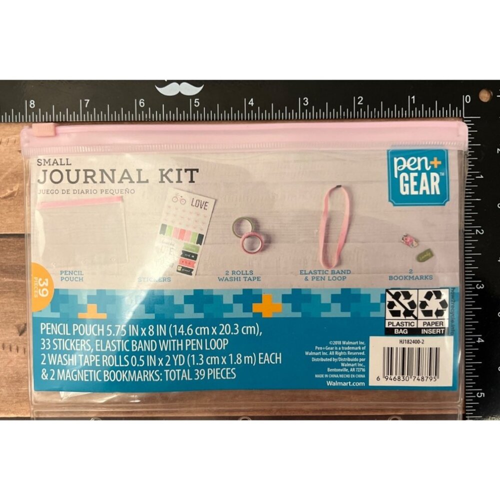 Journal Kit With Pencil Pouch & Accesso For Note-Taking & Crafting Hj182400-2